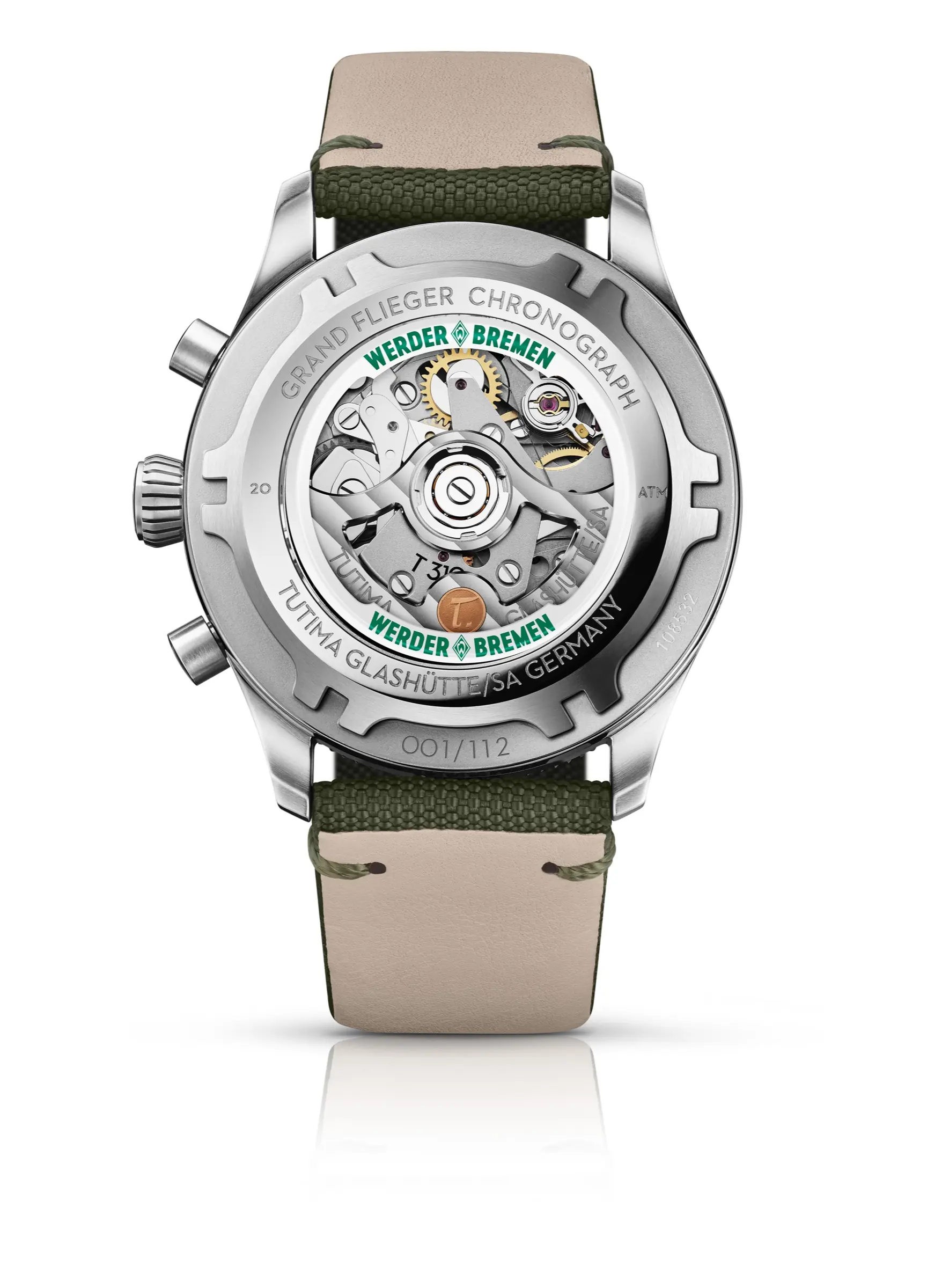 Airport Chronograph 6407-99 — caseback