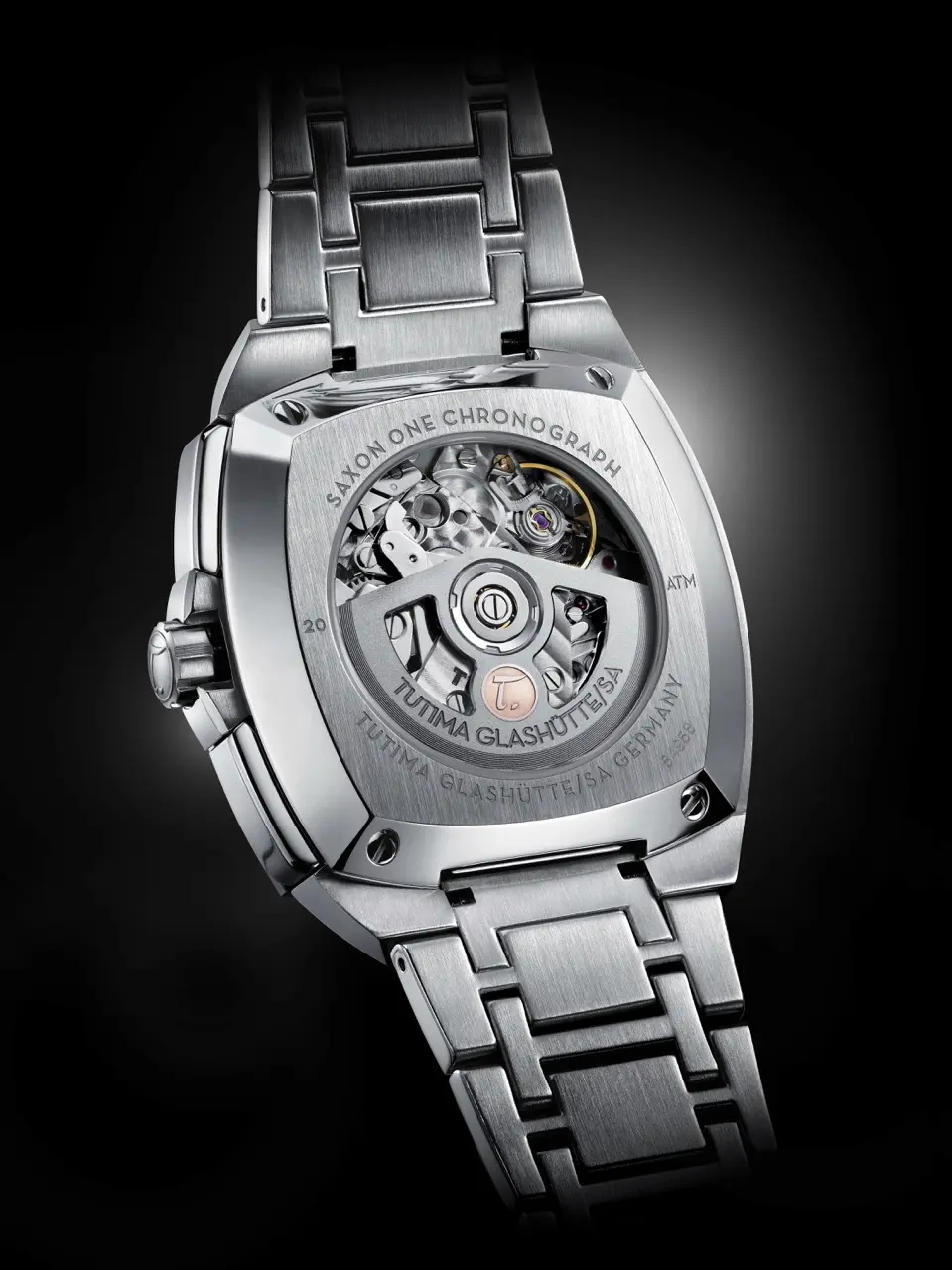 Chronograph Racing Red 6420-07 — caseback