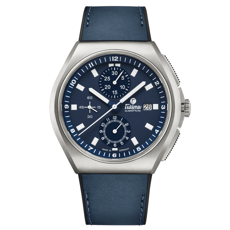 M2 Coastline Chronograph Blue Rubber
