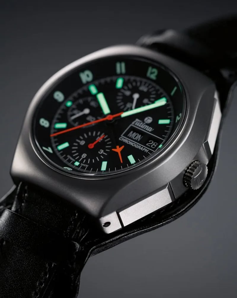 Military NATO Chronograph T 760-01 — ディテール